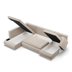 Narożnik FORESTA ULO Kronos , Strona - LEWA, Kolor - BEŻOWY