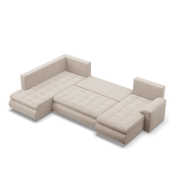 FORESTA ULO Kronos Corner Sofa, Side - LEFT, Color - BEIGE