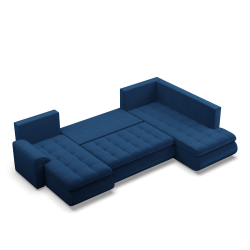 FORESTA ULO Kronos Corner Sofa, Side - RIGHT, Color - NAVY BLUE