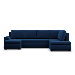 Ecksofa FORESTA ULO Kronos, Seite - RECHTS, Farbe - BLAU