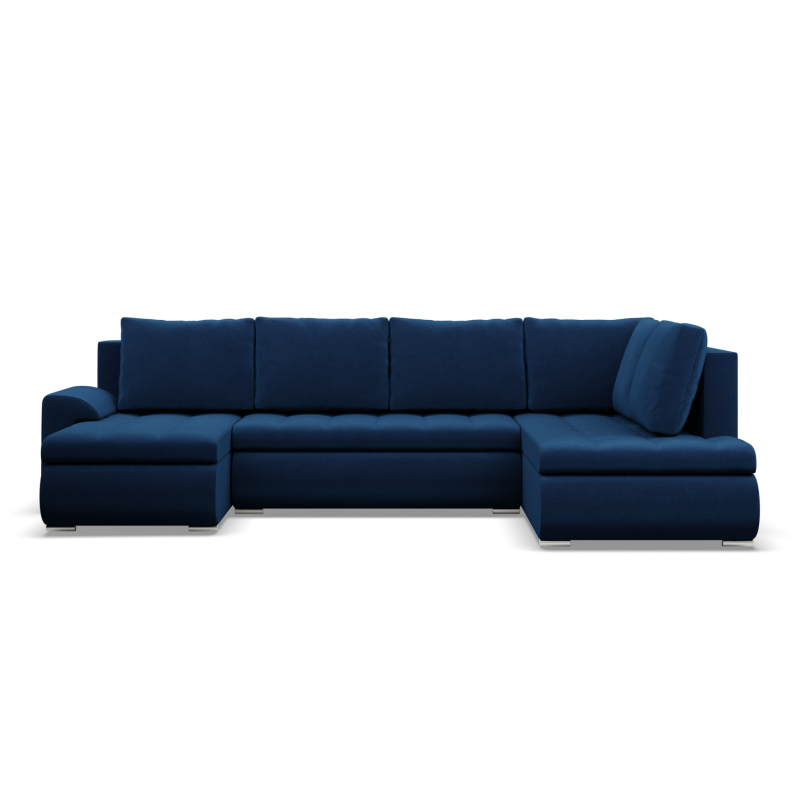 Ecksofa FORESTA ULO Kronos, Seite - RECHTS, Farbe - BLAU
