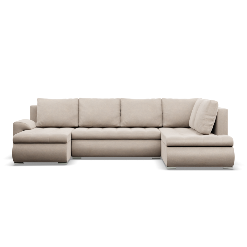 Ecksofa FORESTA ULO Kronos, Seite - RECHTS, Farbe - BEIGE