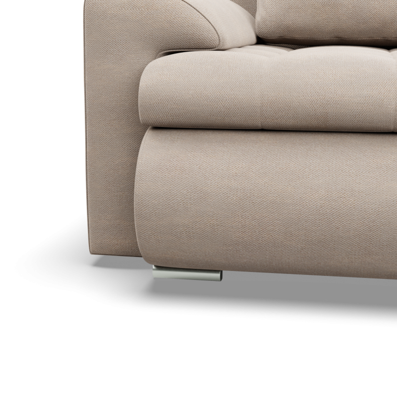 Ecksofa FORESTA ULO Kronos, Seite - RECHTS, Farbe - BEIGE