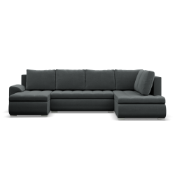 FORESTA ULO Kronos Corner Sofa, Side - RIGHT, Color - DARK GRAY