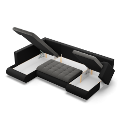 Esquina FORESTA ULO, Lado - IZQUIERDO, Color - GRIS OSCURO + NEGRO