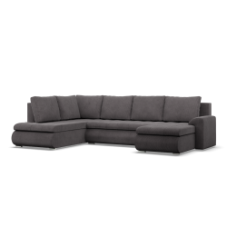 FORESTA ULO Poso Corner Sofa, Side - LEFT, Color - DARK GRAY