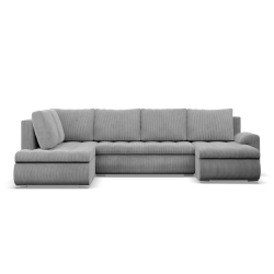 FORESTA ULO Corner Sofa, Side - LEFT, Color - LIGHT GRAY