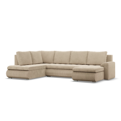 Ecksofa FORESTA ULO Poso, Seite - LINKS, Farbe - BEIGE