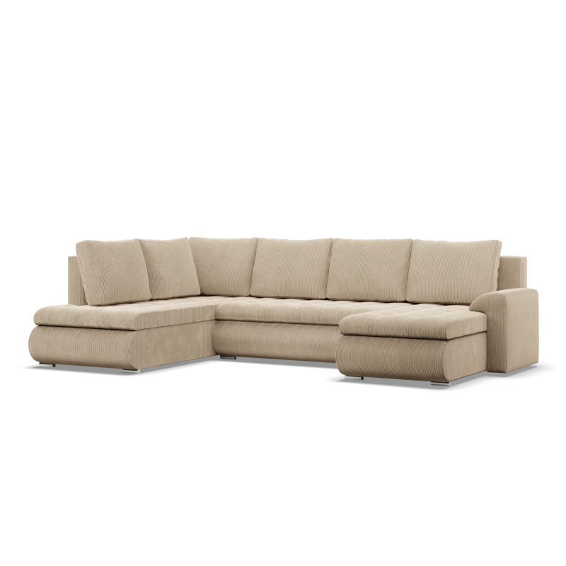 Ecksofa FORESTA ULO Poso, Seite - LINKS, Farbe - BEIGE