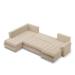 Ecksofa FORESTA ULO Poso, Seite - LINKS, Farbe - BEIGE