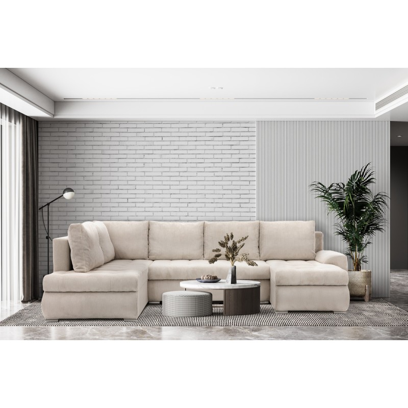 Ecksofa FORESTA ULO Poso, Seite - LINKS, Farbe - BEIGE