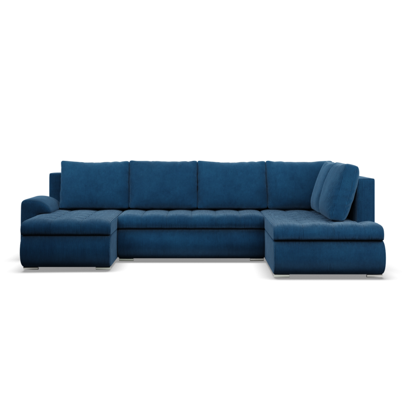 FORESTA ULO Corner Sofa, Side - RIGHT, Color - NAVY BLUE
