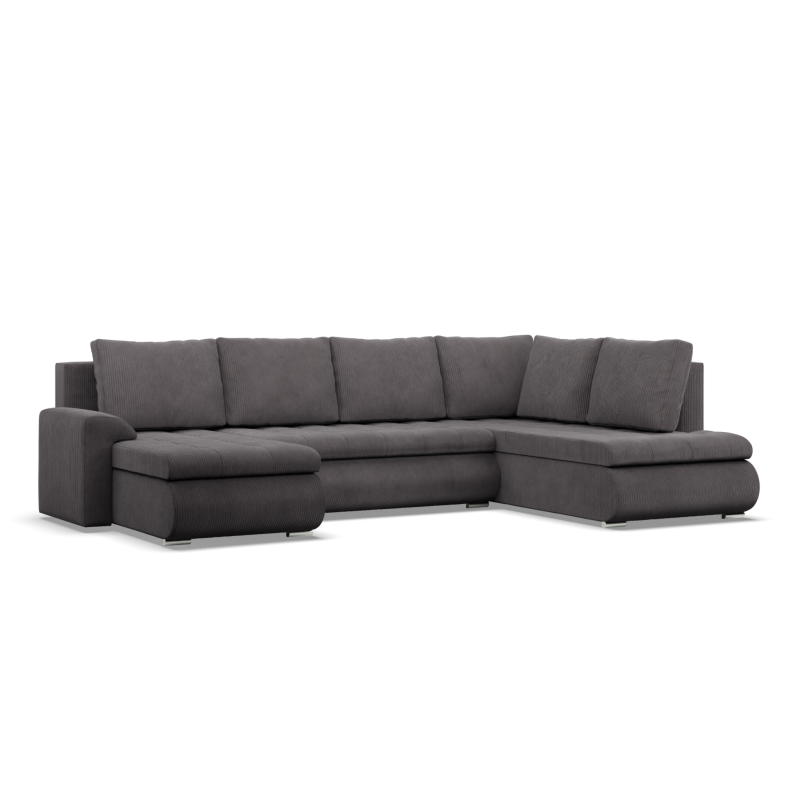 FORESTA ULO Corner Sofa, Side - RIGHT, Color - DARK GRAY