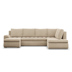 Ecksofa FORESTA ULO Poso, Seite - RECHTS, Farbe - BEIGE