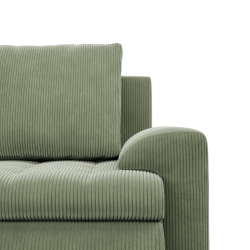 Ecksofa FORESTA ULO Poso, Seite - LINKS, Farbe - HELLGRÜN