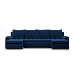 FORESTA ULL Kronos Corner Sofa, Color - NAVY BLUE