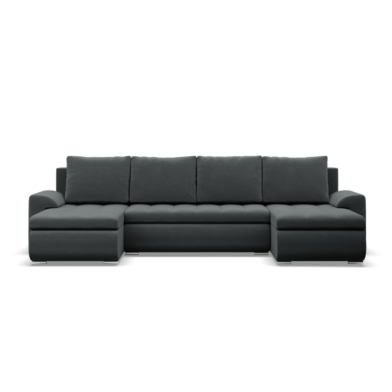 FORESTA ULL Kronos Corner Sofa, Color - DARK GRAY