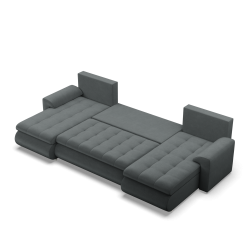 FORESTA ULL Kronos Corner Sofa, Color - DARK GRAY