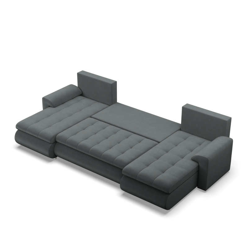 FORESTA ULL Kronos Corner Sofa, Color - DARK GRAY