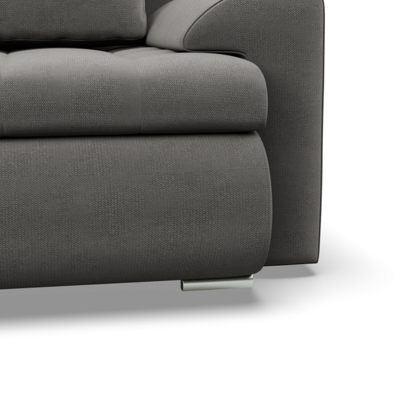 FORESTA ULL Ecksofa Kronos, Farbe - HELLGRAU