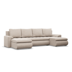 FORESTA ULL Ecksofa Kronos, Farbe - BEIGE