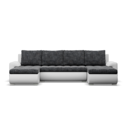 FORESTA ULL Corner Sofa, Color - GRAY + WHITE