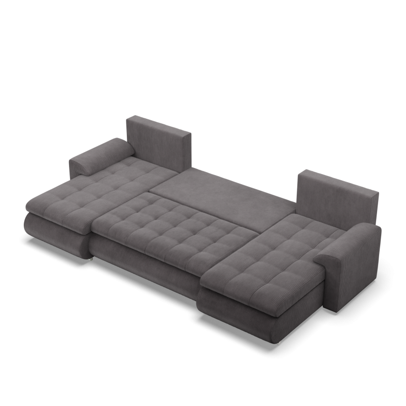 FORESTA ULL Poso Corner Sofa, Color - DARK GRAY
