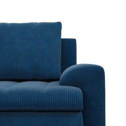 FORESTA ULL Poso Corner Sofa, Color - NAVY BLUE