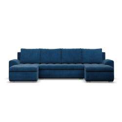 FORESTA ULL Poso Corner Sofa, Color - NAVY BLUE