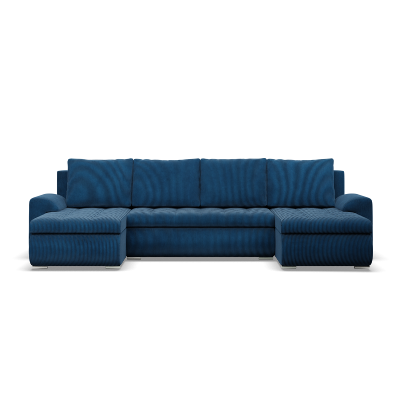 FORESTA ULL Poso Corner Sofa, Color - NAVY BLUE