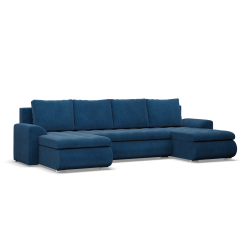 Ecksofa FORESTA ULL Poso, Farbe - BLAU
