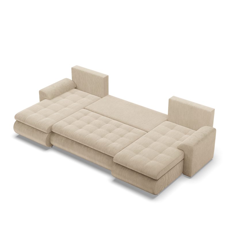 FORESTA ULL Poso Corner Sofa, Color - BEIGE