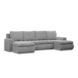 Ecksofa FORESTA ULL Poso, Farbe - GRAU