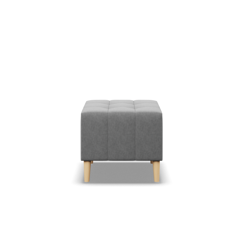 ELMA Pouf, Color - GRAY, Size - 50x50