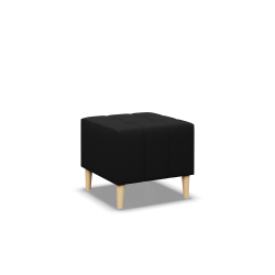 Puff ELMA, Farbe - SCHWARZ, Größe - 50x50