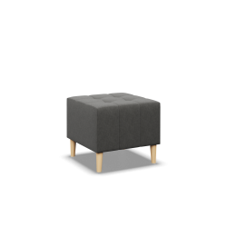 ELMA Pouf, Color - DARK GRAY, Size - 50x50