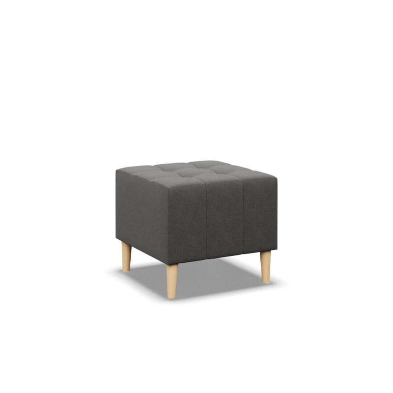 Puf ELMA, Color - GRIS OSCURO, Tamaño - 50x50