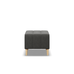 ELMA Pouf, Color - DARK GRAY, Size - 50x50