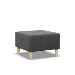 ELMA Pouf, Color - DARK GRAY, Size - 70x70