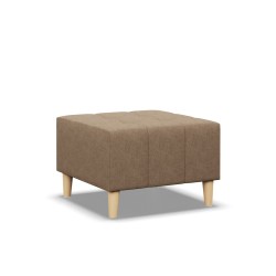 Puff ELMA, Farbe - CAPPUCCINO, Größe - 70x70