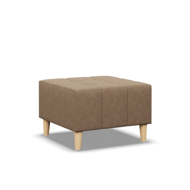 Puff ELMA, Farbe - CAPPUCCINO, Größe - 70x70