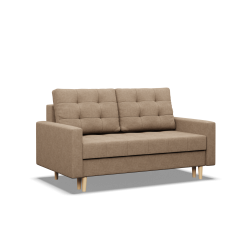 Sofa ELMA , Wypełnienie - Piankowe, Kolor - CAPPUCCINO