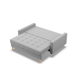 Sofa ELMA , Wypełnienie - Sprężynowe, Kolor - SZARY