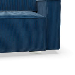 NOTO Sofa, Farbe - MARINEBLAU - Poso 005