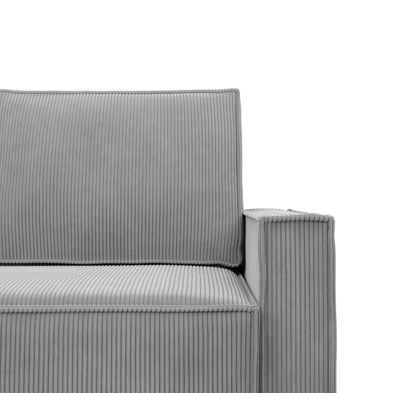 NOTO Sofa, Farbe - HELLGRAU - Poso 055