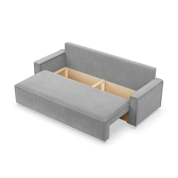 NOTO Sofa, Farbe - HELLGRAU - Poso 055