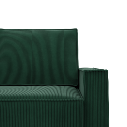 NOTO Sofa, Color - BOTTLE GREEN - Poso 014