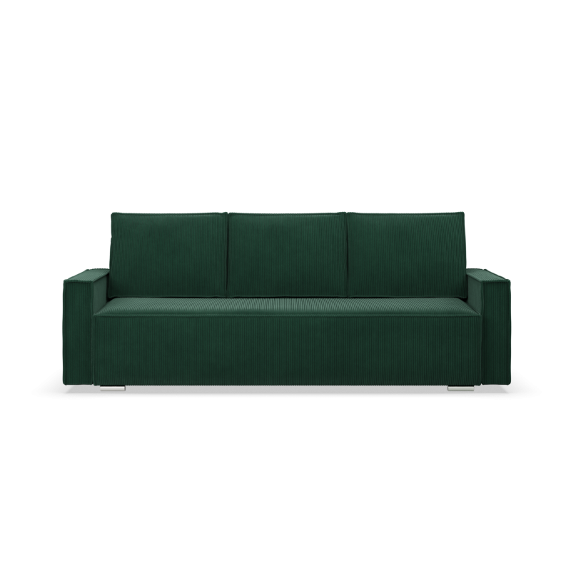 NOTO Sofa, Farbe - FLASCHENGRÜN - Poso 014
