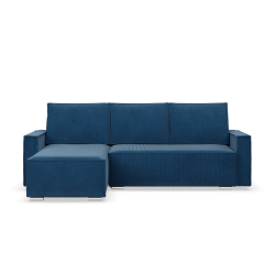 Ecksofa NOTO, Farbe - DUNKELBLAU - Poso 005