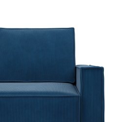 NOTO Corner Sofa, Color - NAVY BLUE - Poso 005